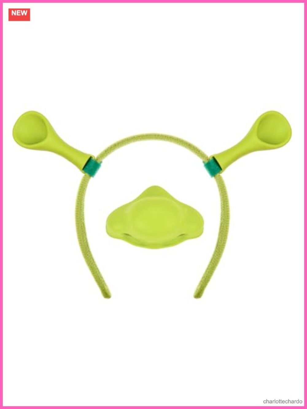 Halloween Costume Accessory Set Antenna Headband Silicone Nose Cosplay